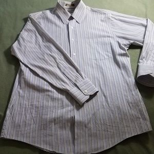 Striped button up shirt